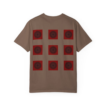 Symbolic Figures Unisex Garment-Dyed T-Shirt - Bohemian Style for Art Lovers