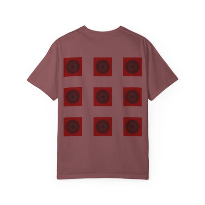 Symbolic Figures Unisex Garment-Dyed T-Shirt - Bohemian Style for Art Lovers