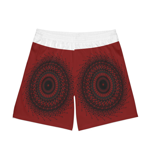 Men's Elastic Beach Shorts (AOP)