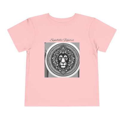 Lion Graphic Toddler Tee | Cute Kids T-Shirt, Animal Lover Gift, Birthday Outfit, Fun Playwear, Symbolic Figures Design