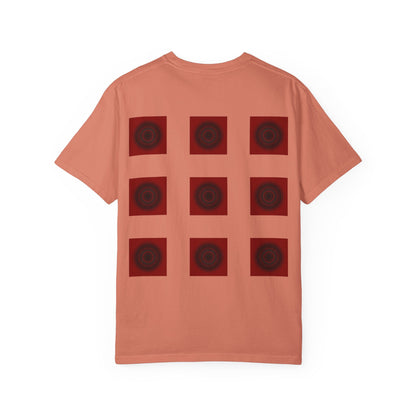 Symbolic Figures Unisex Garment-Dyed T-Shirt - Bohemian Style for Art Lovers