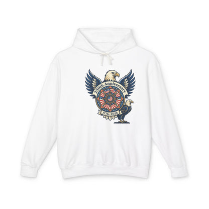 Eagle 250th Anniversary Hoodie — Patriotic American Eagle Sweatshirt (1776–2026)
