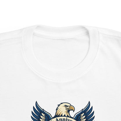 Toddler T‑Shirt – Vintage Eagle Emblem “American Pride” Kids Tee