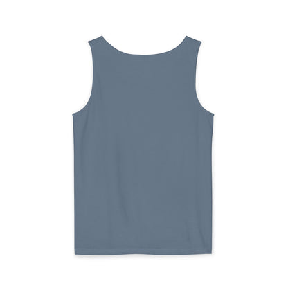Symbolic Figures Unisex Tank Top - Bohemian Style Shirt, Sun & Moon Graphic Tee, Festival Wear, Meditation Apparel