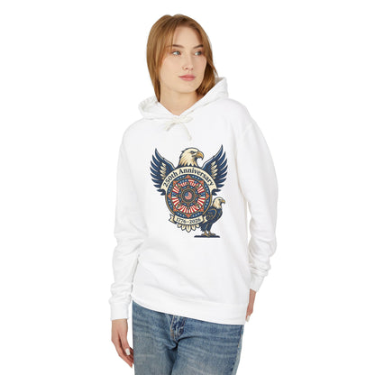 Eagle 250th Anniversary Hoodie — Patriotic American Eagle Sweatshirt (1776–2026)