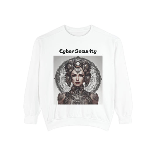Cybersecurity Mandala Sweatshirt — Cyber Security Mandala Inspired Design