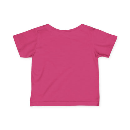 Infant Fine Jersey Tee with Geometric Design, Cute Baby T-Shirt, Unique Baby Gift, Toddler Fashion, Kids' Graphic Tee, Stylish Infant Wear