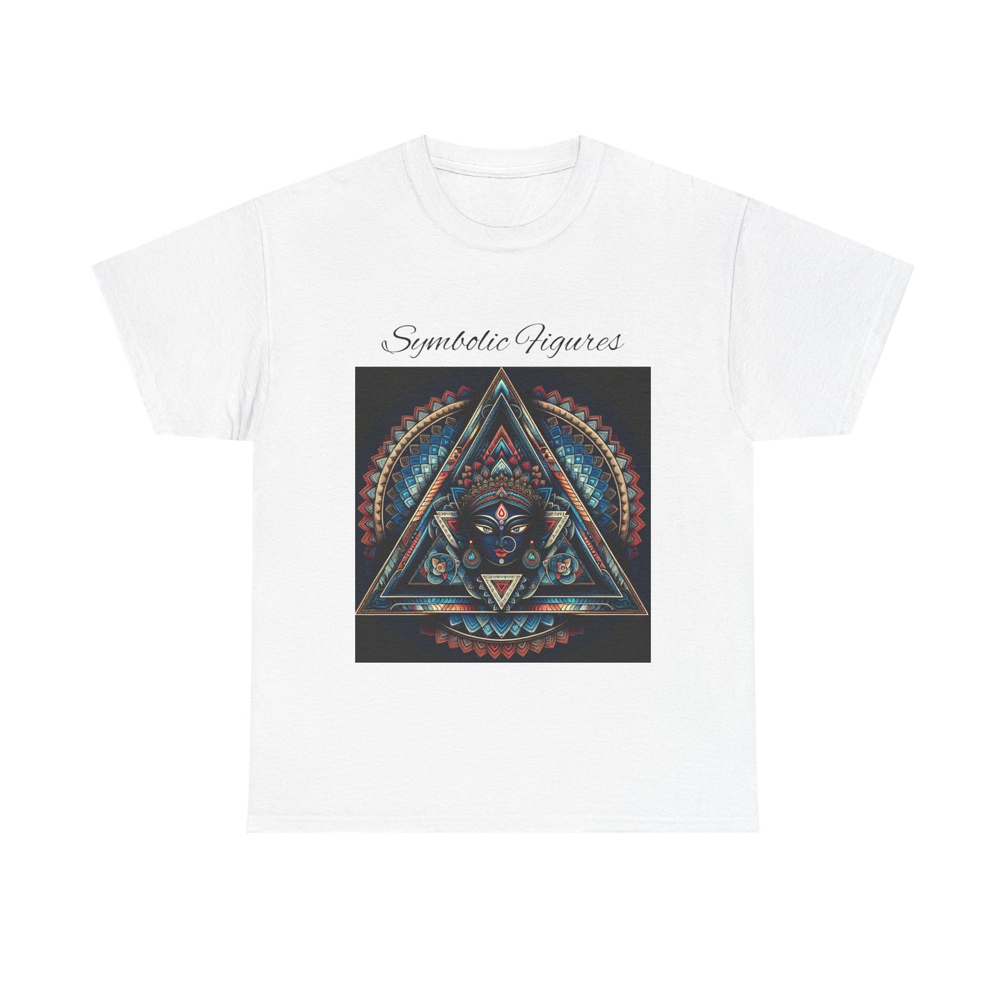 Symbiotic Figures Graphic Tee, Unisex Cotton T-Shirt, Psychedelic Art Shirt, Bohemian Style Tee, Mindful Wear, Festival Clothing