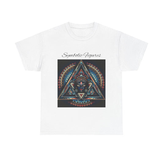 Symbiotic Figures Graphic Tee, Unisex Cotton T-Shirt, Psychedelic Art Shirt, Bohemian Style Tee, Mindful Wear, Festival Clothing
