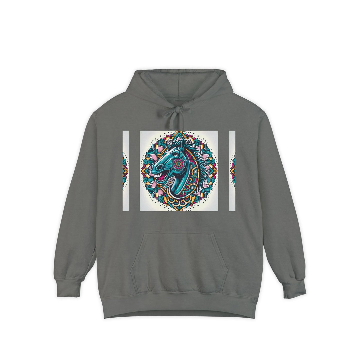 Mustang Design Hoodie, Cozy Unisex Hoodie, Gift for Him/Her, Stylish Casual Wear, Cool Streetwear
