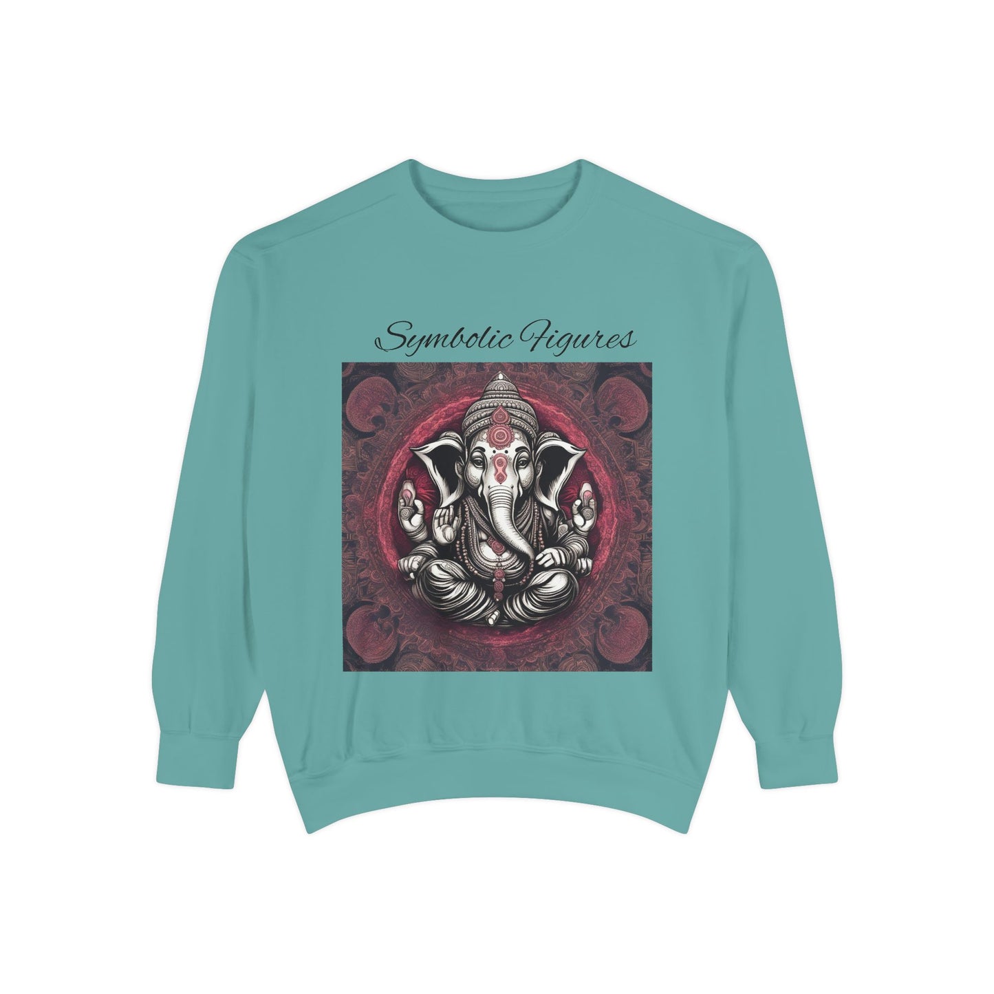 Bohemian-Inspired Unisex Sweatshirt, Trendy Casual Wear, Comfortable Gift, Fashion Layering Piece, Art-Inspired Clothing