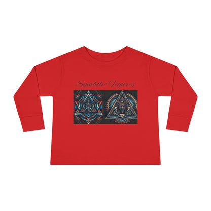 Toddler Long Sleeve Tee, Colorful Graphic Tee, Kids Playwear, Toddler Gift, Birthday Shirt, Baby Shower Gift