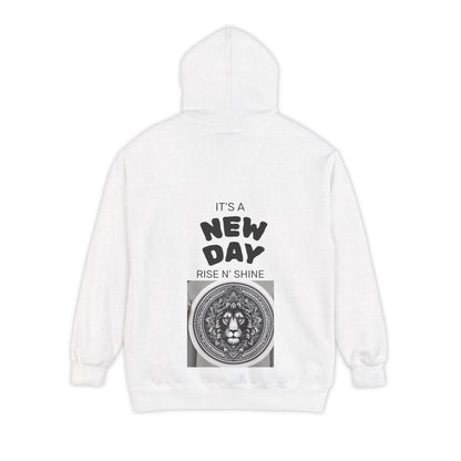 Monochrome Lion Design Hoodie, Cozy Unisex Hoodie, Gift for Him/Her, Stylish Casual Wear, Cool Streetwear