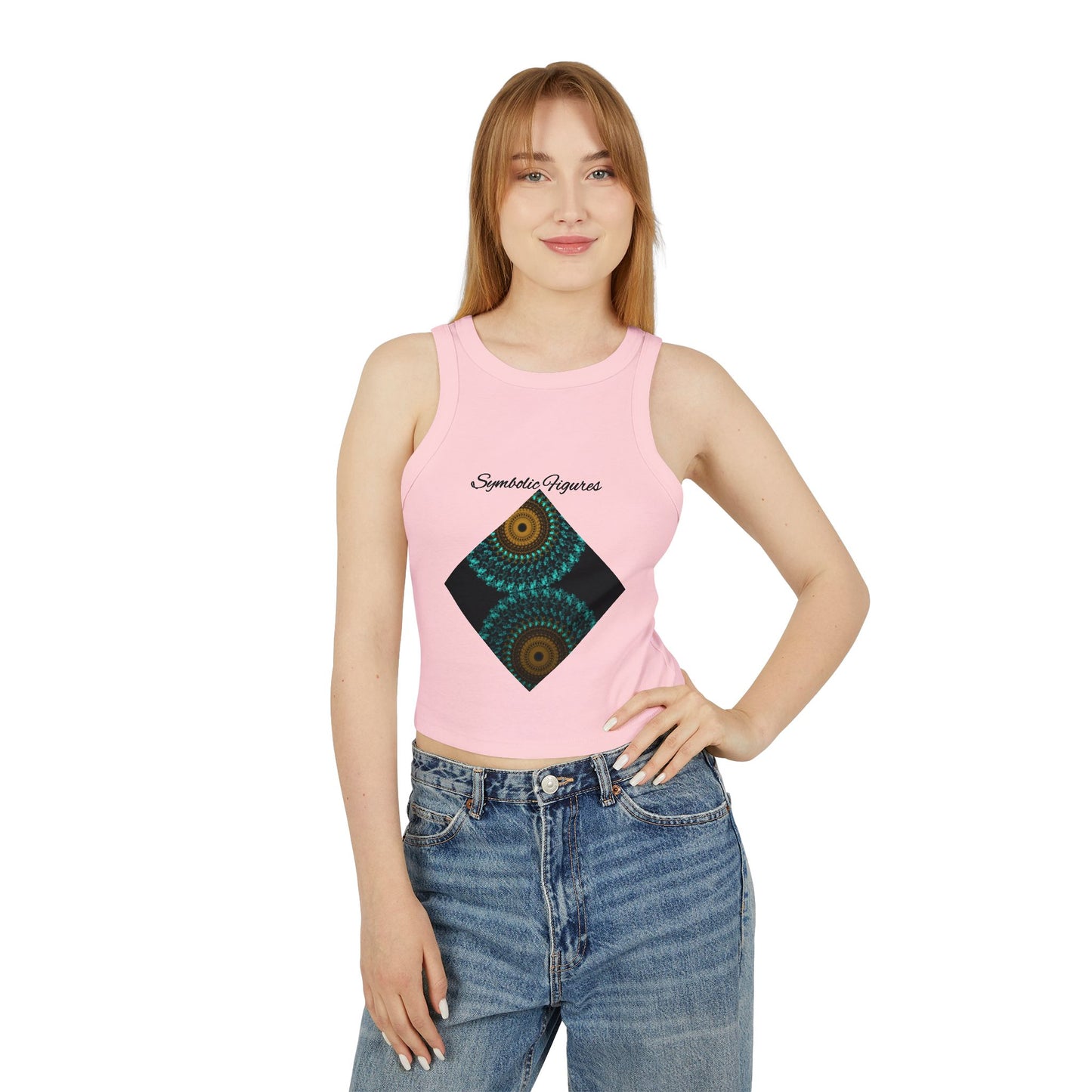 Women's Micro Rib Racer Tank Top