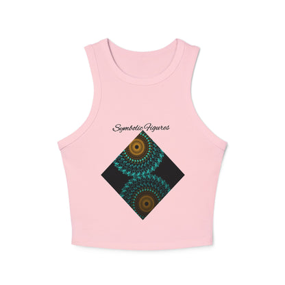 Women's Micro Rib Racer Tank Top