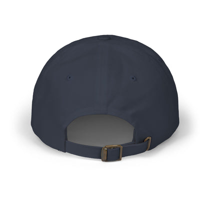 Dad Cap with Retro Eagle Crest Embroidered Patch