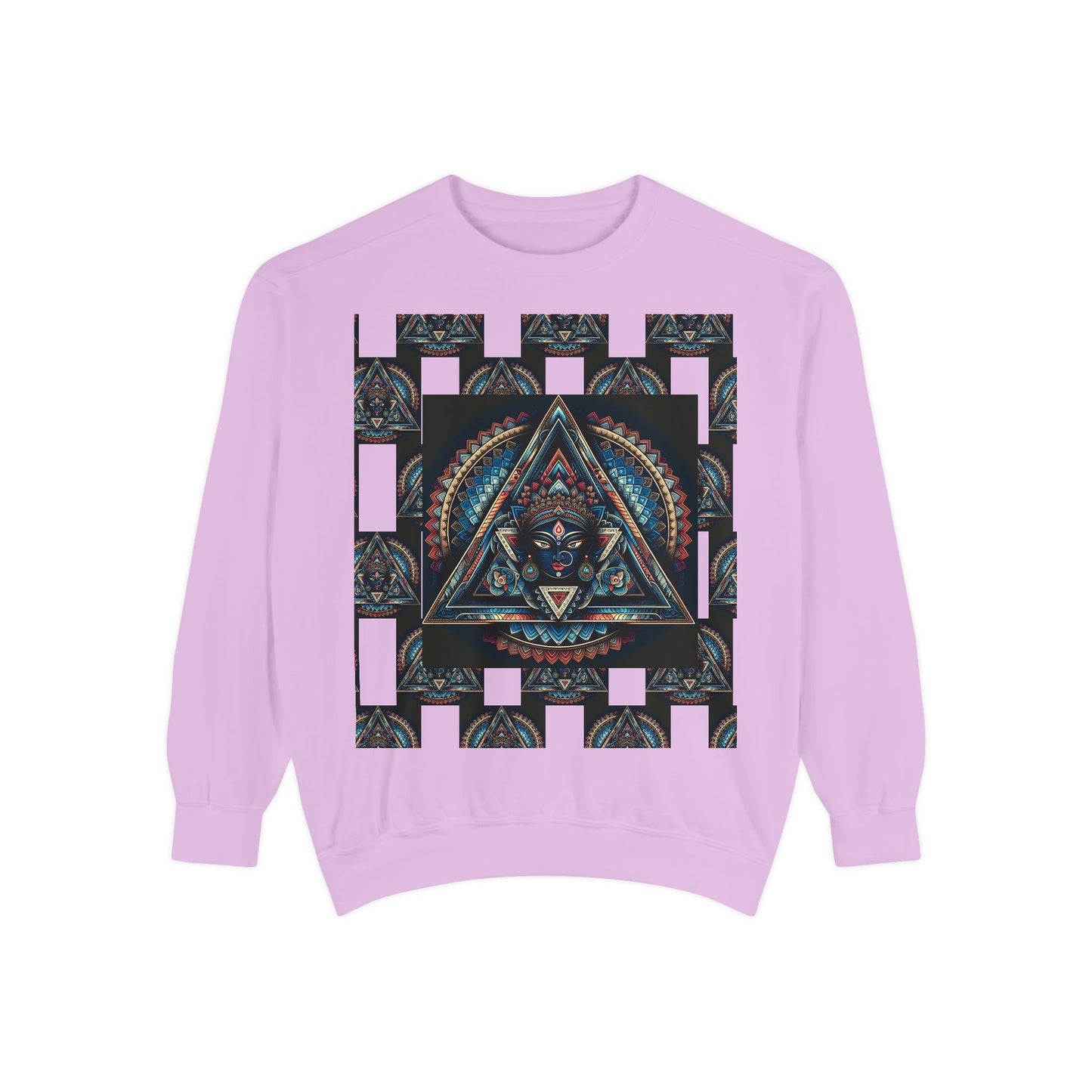 Bohemian Graphic Sweatshirt - Unisex Cozy Fashion, Perfect Gift for Yoga Lovers, Art Enthusiasts, Casual Wear, Festival Apparel