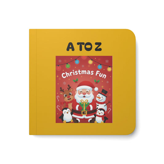 Christmas A–Z Board Book — Alphabet of Holiday Words for Kids