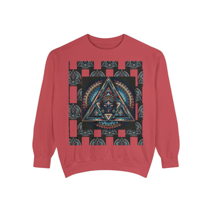 Bohemian Graphic Sweatshirt - Unisex Cozy Fashion, Perfect Gift for Yoga Lovers, Art Enthusiasts, Casual Wear, Festival Apparel