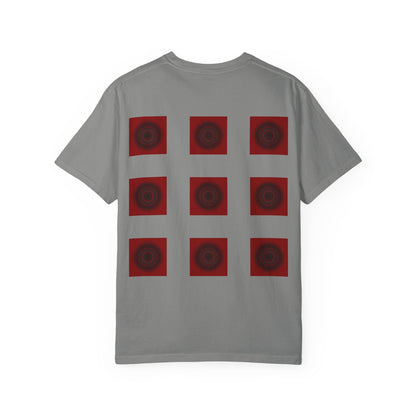 Symbolic Figures Unisex Garment-Dyed T-Shirt - Bohemian Style for Art Lovers