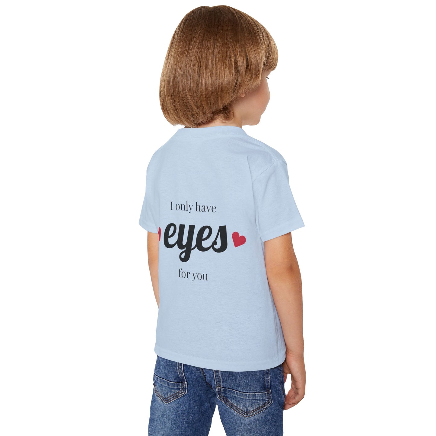Heavy Cotton™ Toddler T-shirt with 'I Only Have Eyes for You' Design - Cute Kids Shirt, Toddler Gift, Birthday Tee, Love T-shirt, [...]