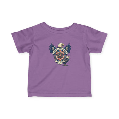 Infant T-Shirt — Vintage Eagle Seal "Freedom Always" Baby Tee