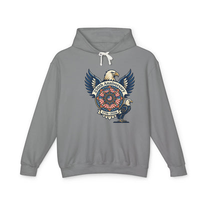 Eagle 250th Anniversary Hoodie — Patriotic American Eagle Sweatshirt (1776–2026)