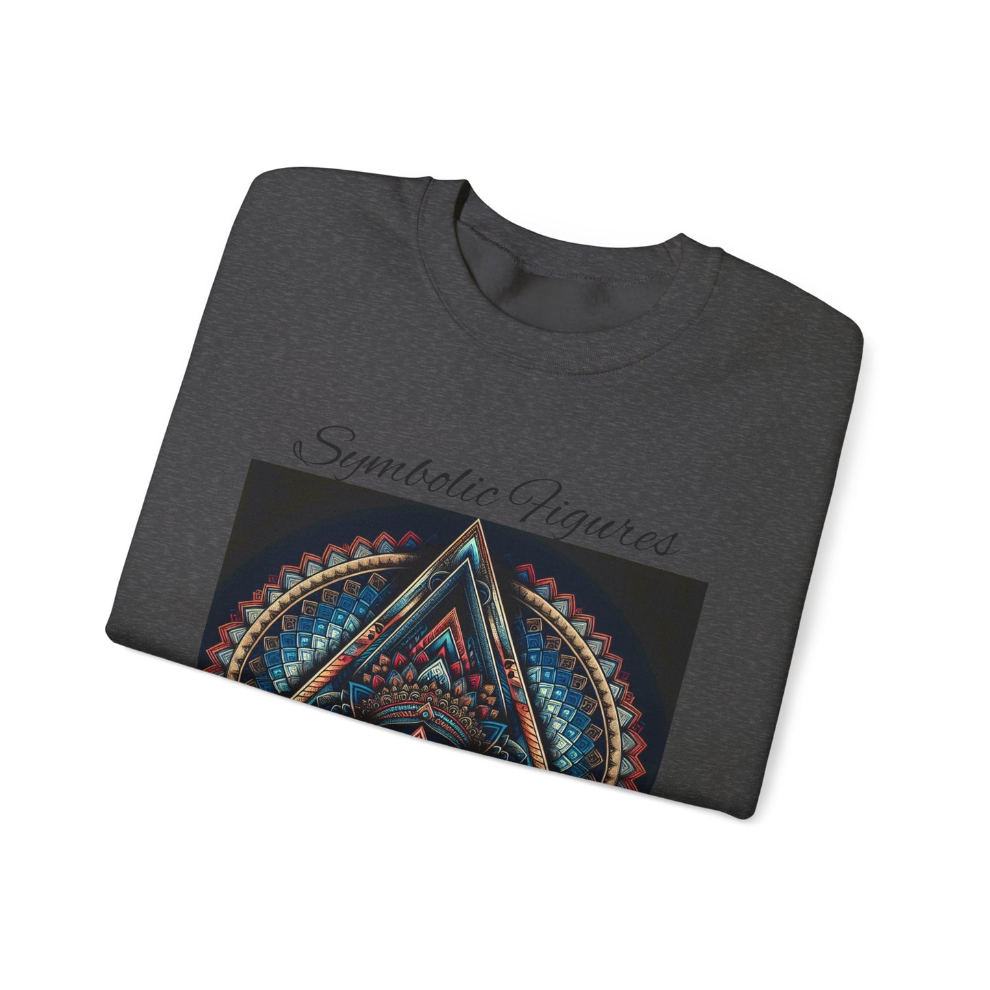 Abstract Art Crewneck Sweatshirt - Boho Style, Unisex Gift, Cozy Fashion, Art Lover Gift, Unique Sweatshirt, Relaxed Aesthetic