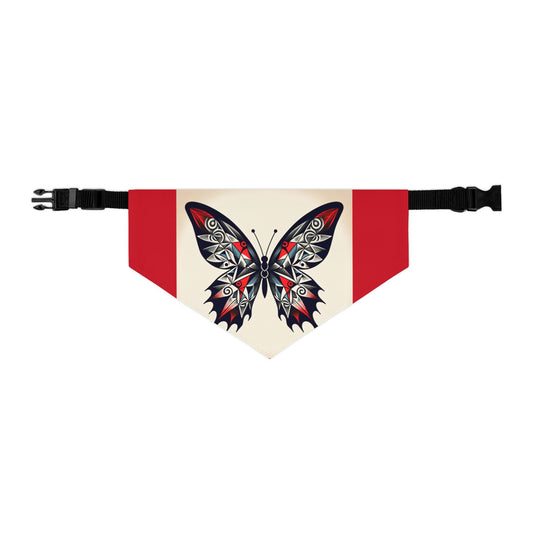Stylish Pet Bandana Collar for Dogs, Butterfly Design, Trendy Dog Accessory, Perfect for Pets, Pet Fashion, Gift for Dog Lovers