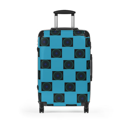 Vibrant Travel Suitcase, Unique Pattern Carry-On, Stylish Luggage for Travelers, Travel Accessories, Gift for Adventurers