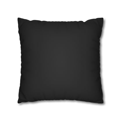 Black & White Owl Pillowcase - Boho Home Decor, Cozy Cushion Cover, Gift for Animal Lovers, Nature Accent Pillow, Living Room Decor