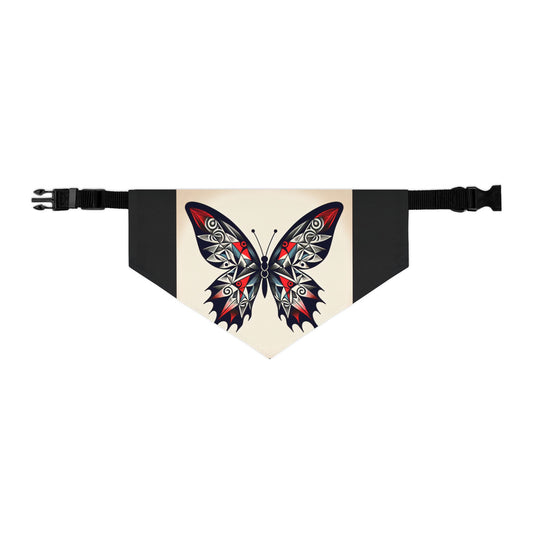 Stylish Pet Bandana Collar for Dogs, Butterfly Design, Trendy Dog Accessory, Perfect for Pets, Pet Fashion, Gift for Dog Lovers