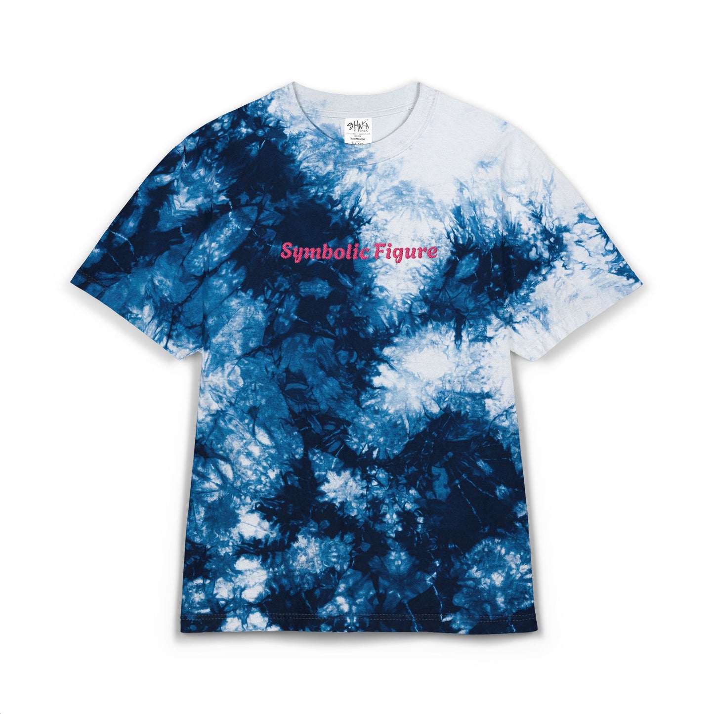 Oversized Tie-Dye T-Shirt with Embroidered 'Symbolic Figure', Casual Wear, Summer Style, Gift for Friends, Festival Fashion, Unique [...]