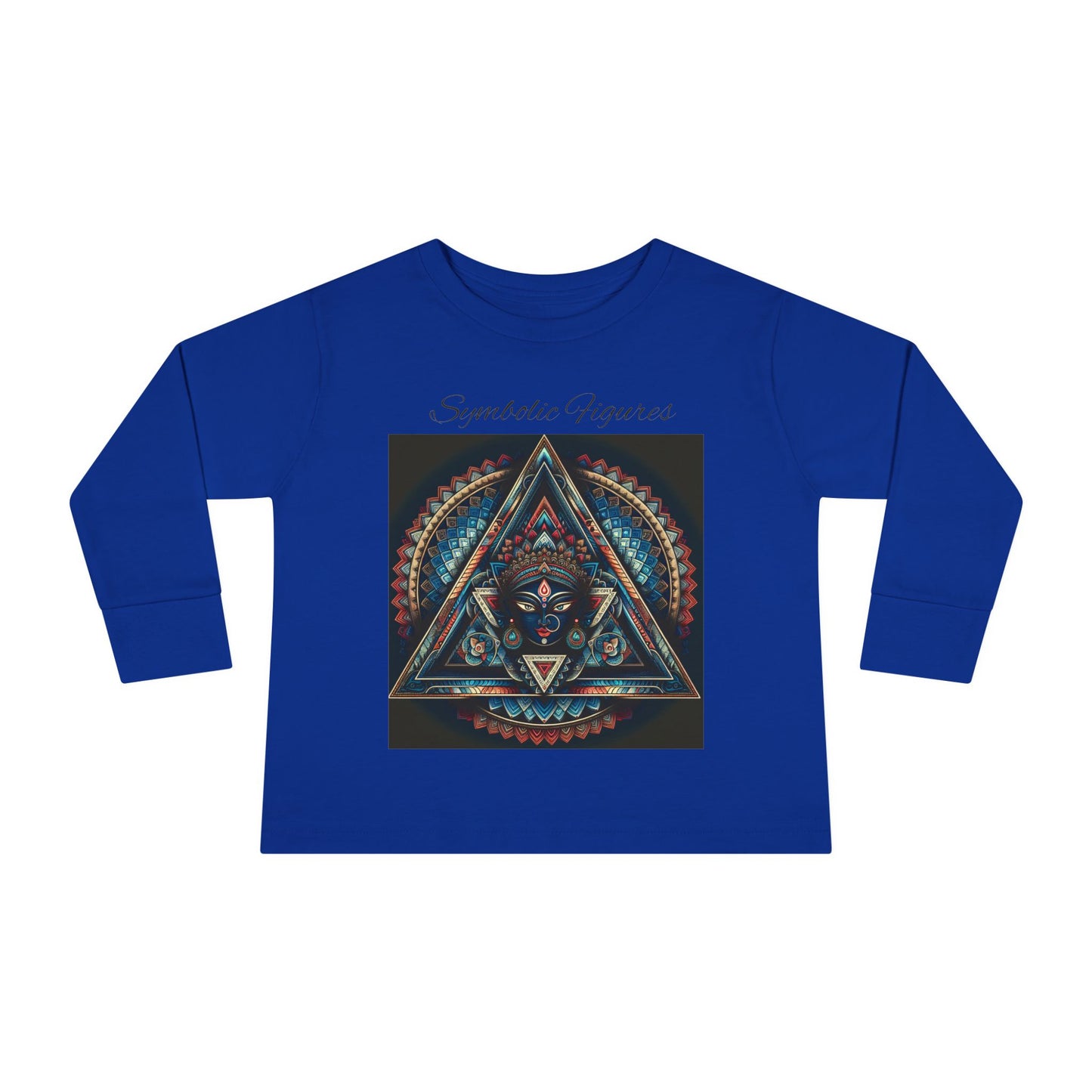 Colorful Toddler Long Sleeve Tee with Abstract Design, Perfect for Playdates, Birthdays, Everyday Wear, Gift for Kids, Cozy and Stylish