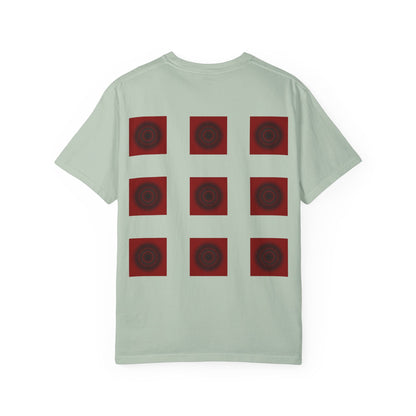 Symbolic Figures Unisex Garment-Dyed T-Shirt - Bohemian Style for Art Lovers