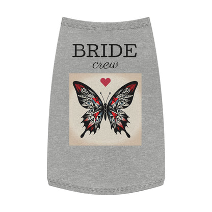 Butterfly Pet Tank Top, Summer Pet Apparel, Cute Dog Shirt, Stylish Cat Tank, Pet Gift for Warm Days, Pet Fashion