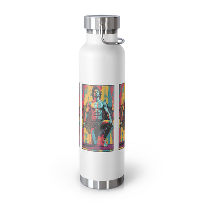 Colorful Insulated Water Bottle - 22oz - Perfect for Fitness, Travel, Hydration, Gifts & Eco-Conscious Living