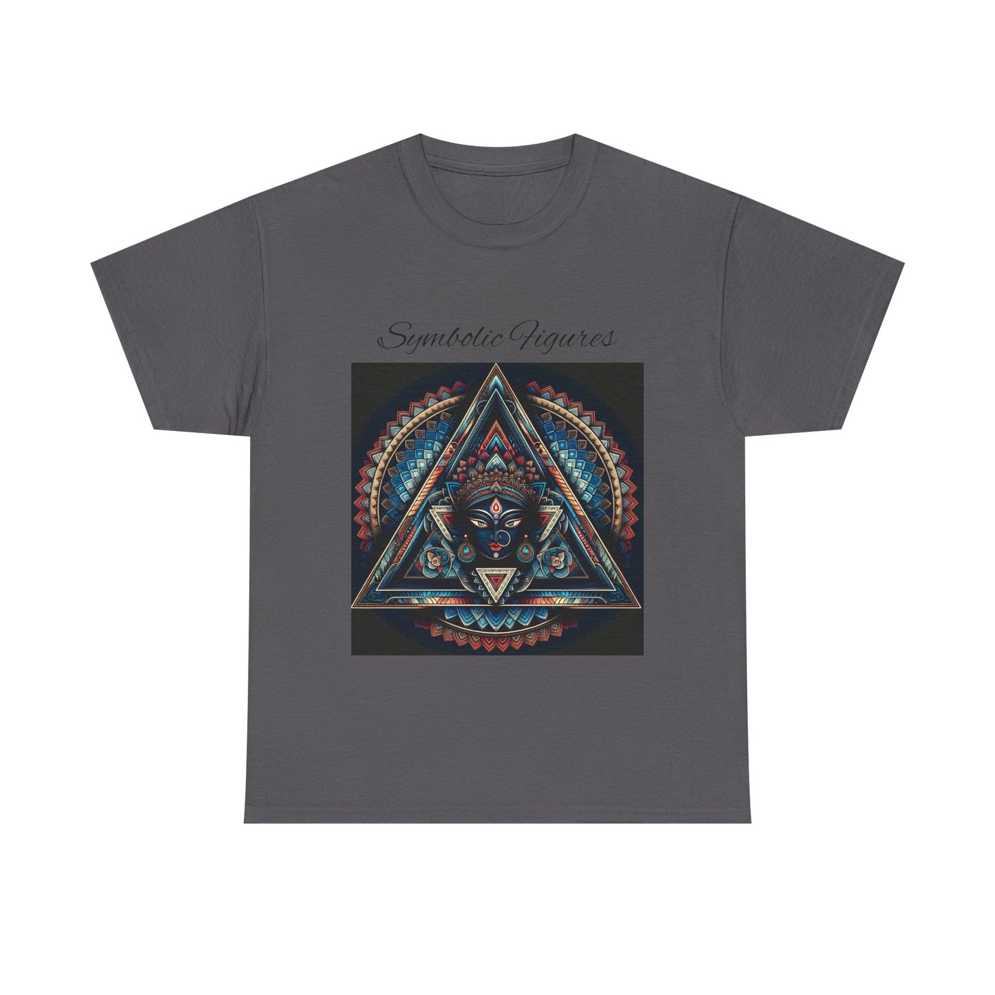 Symbiotic Figures Graphic Tee, Unisex Cotton T-Shirt, Psychedelic Art Shirt, Bohemian Style Tee, Mindful Wear, Festival Clothing
