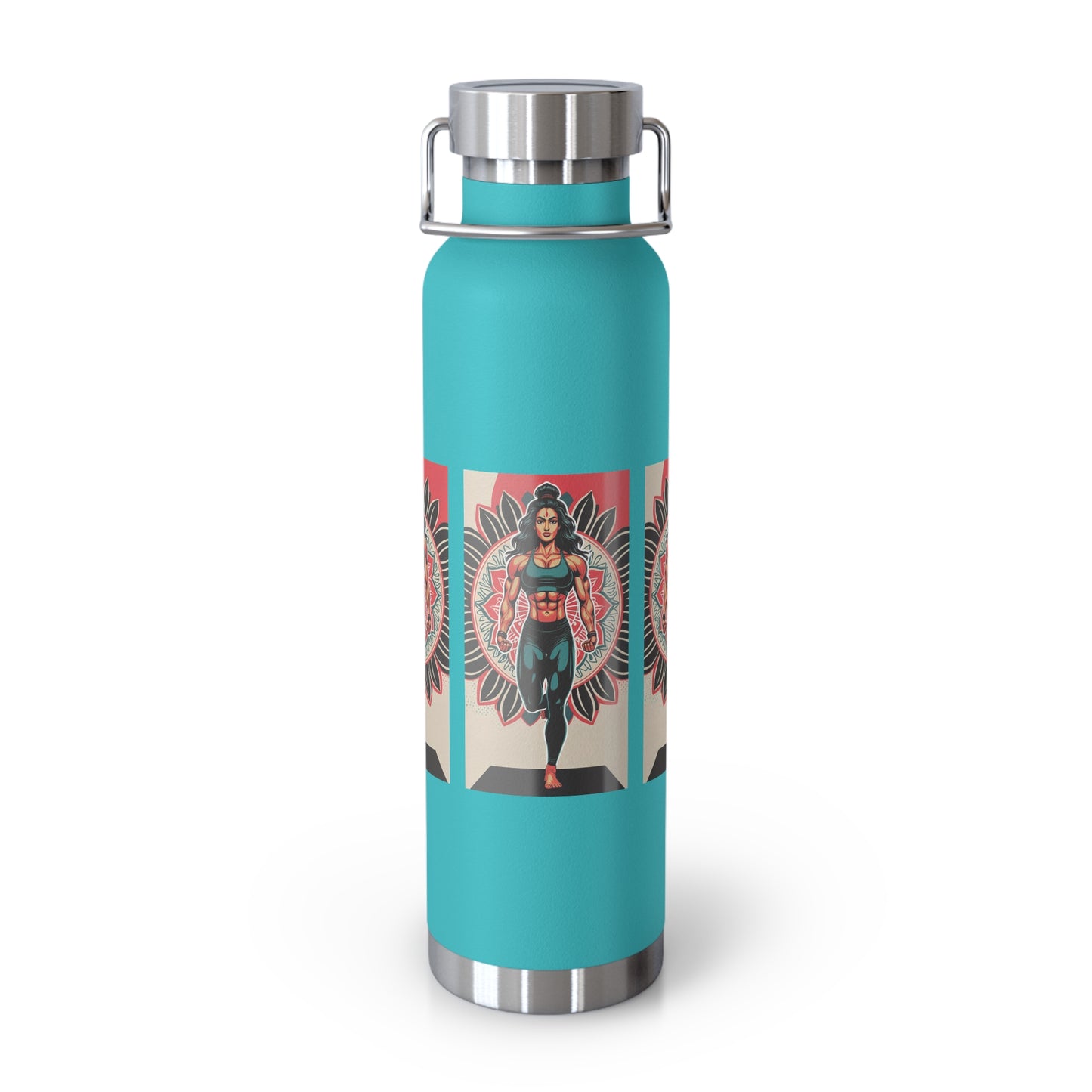 Colorful Insulated Water Bottle - 22oz - Perfect for Fitness, Travel, Hydration, Gifts & Eco-Conscious Living