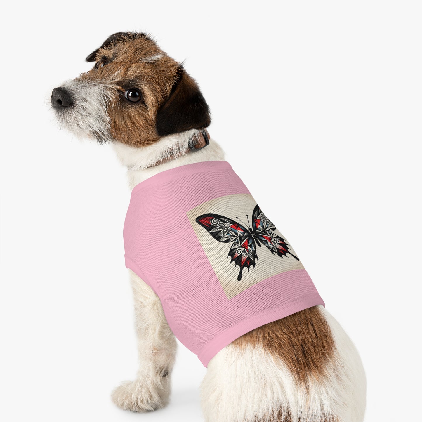 Butterfly Pet Tank Top, Summer Pet Apparel, Cute Dog Shirt, Stylish Cat Tank, Pet Gift for Warm Days, Pet Fashion