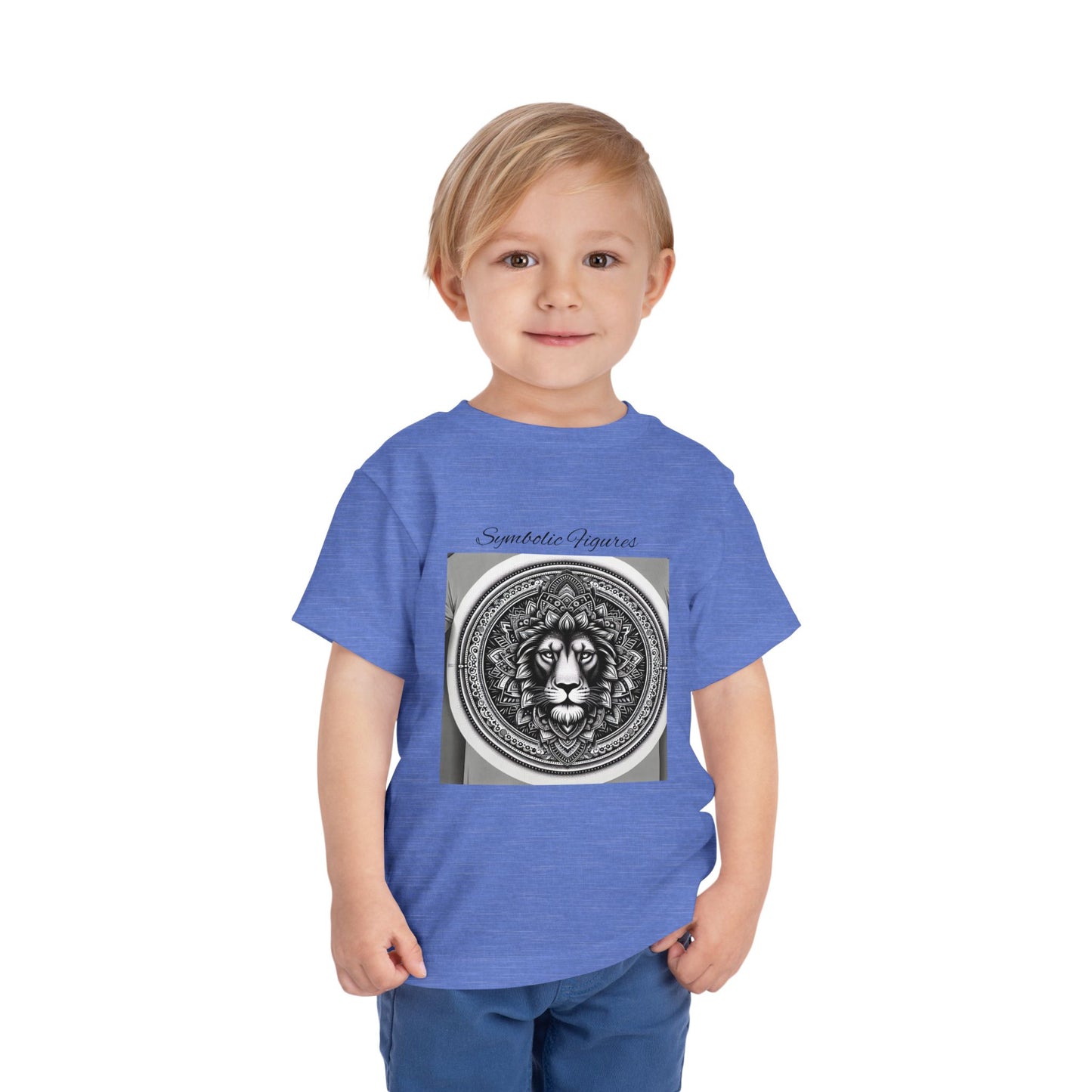 Lion Graphic Toddler Tee | Cute Kids T-Shirt, Animal Lover Gift, Birthday Outfit, Fun Playwear, Symbolic Figures Design
