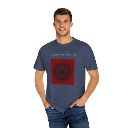 Red Mandala Inspired T-Shirt