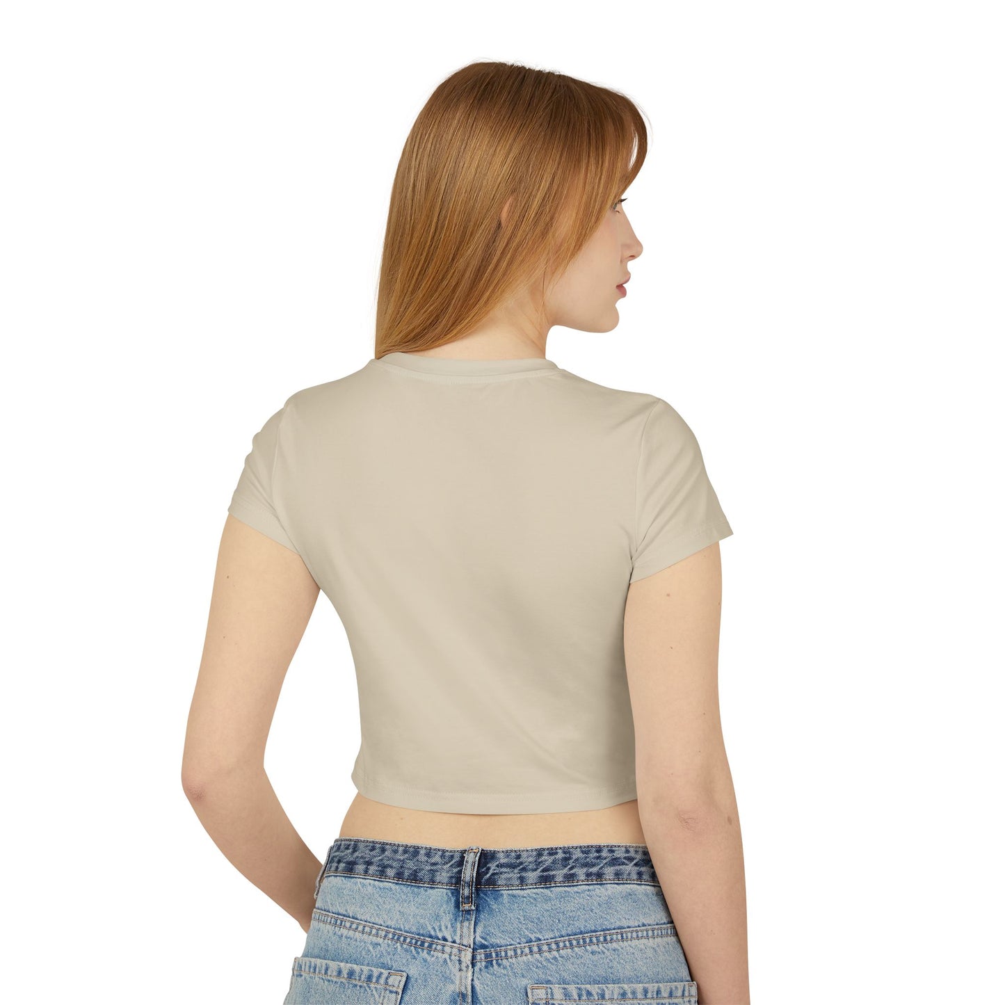 Autumn Vibes Women's Baby Tee, Cute Fall Shirt, Seasonal Casual Wear, Perfect for Thanksgiving, Gift for Nature Lovers