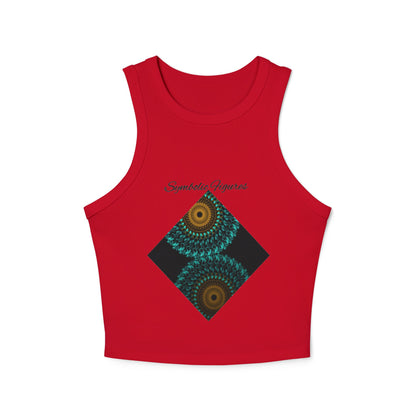 Women's Micro Rib Racer Tank Top