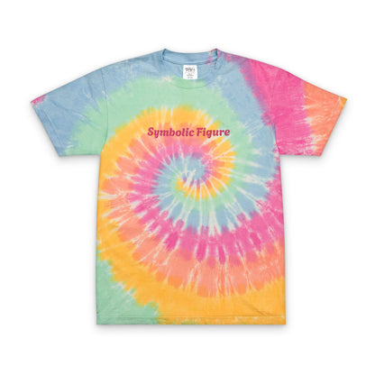 Oversized Tie-Dye T-Shirt with Embroidered 'Symbolic Figure', Casual Wear, Summer Style, Gift for Friends, Festival Fashion, Unique [...]