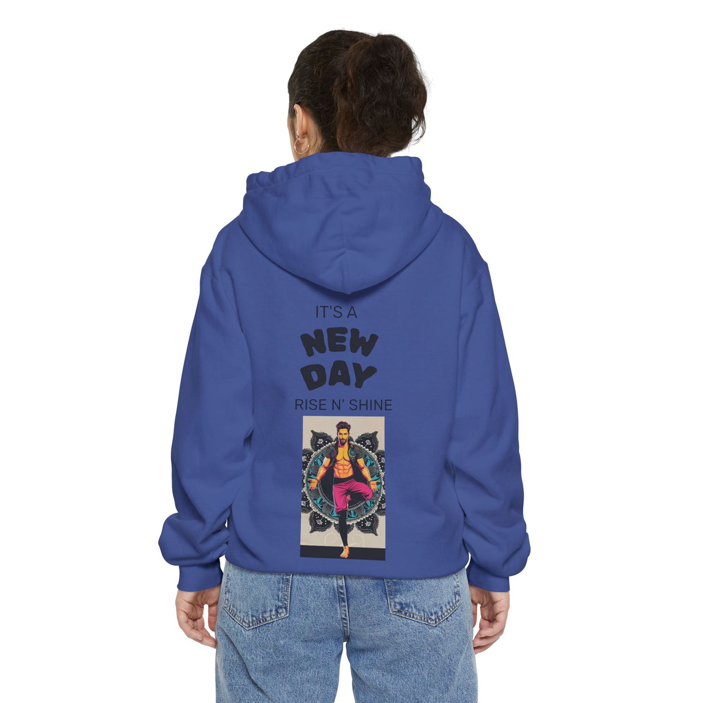 Yoga Hoodie, Cozy Unisex Hoodie, Gift for Him/Her, Stylish Casual Wear, Cool Streetwear