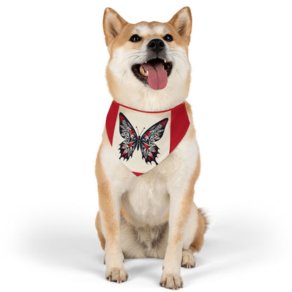 Stylish Pet Bandana Collar for Dogs, Butterfly Design, Trendy Dog Accessory, Perfect for Pets, Pet Fashion, Gift for Dog Lovers