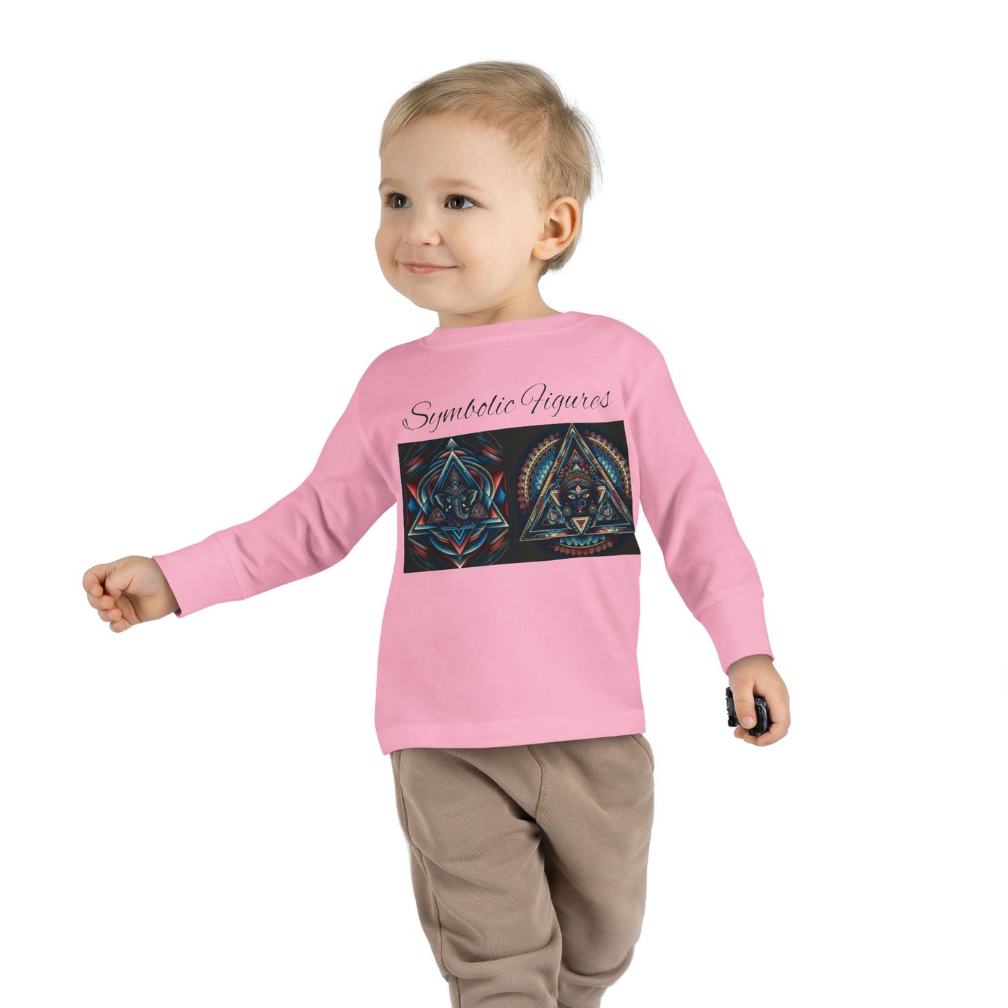 Toddler Long Sleeve Tee, Colorful Graphic Tee, Kids Playwear, Toddler Gift, Birthday Shirt, Baby Shower Gift
