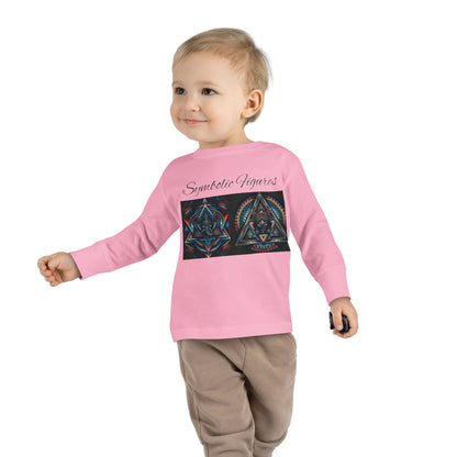 Toddler Long Sleeve Tee, Colorful Graphic Tee, Kids Playwear, Toddler Gift, Birthday Shirt, Baby Shower Gift