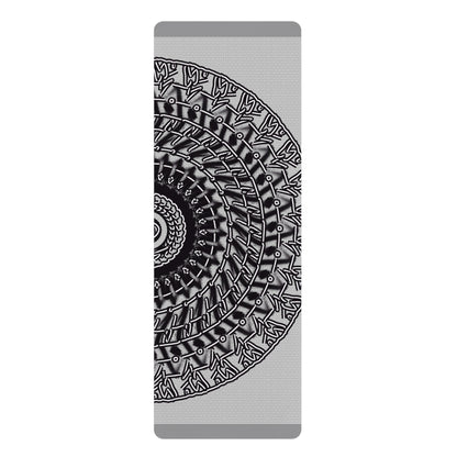 Mandala Pattern Rubber Yoga Mat | Non-Slip Exercise Mat for Yoga and Fitness